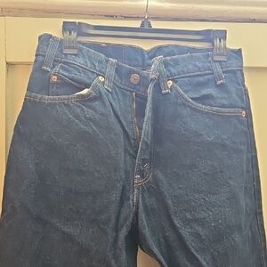 Levi's Men's Deep Blue Straight Jeans